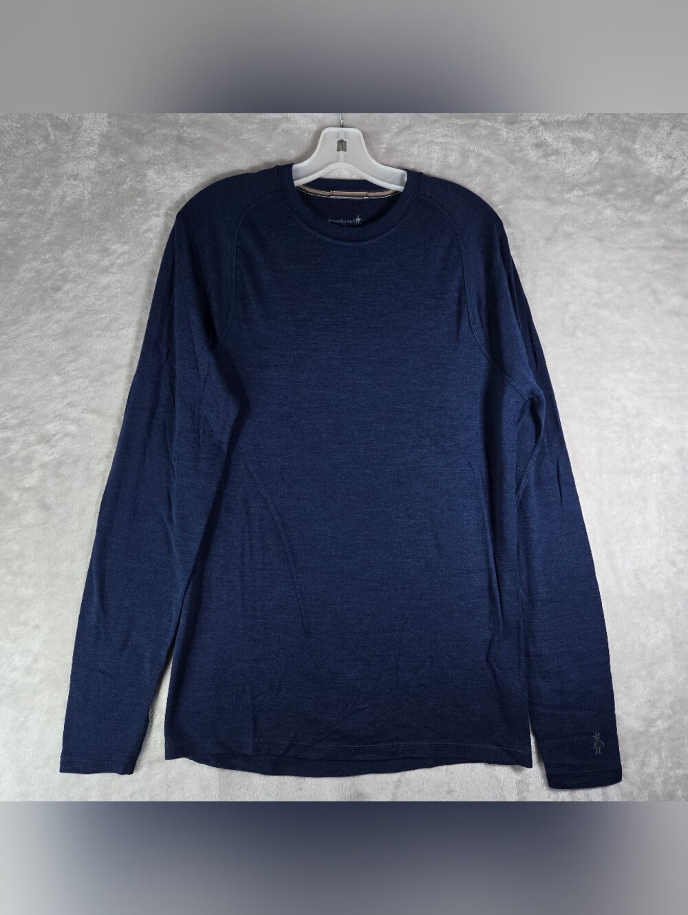 Smartwool Navy Classic Thermal Long Sleeve Merino Wool 250 Base Layer Mens Large